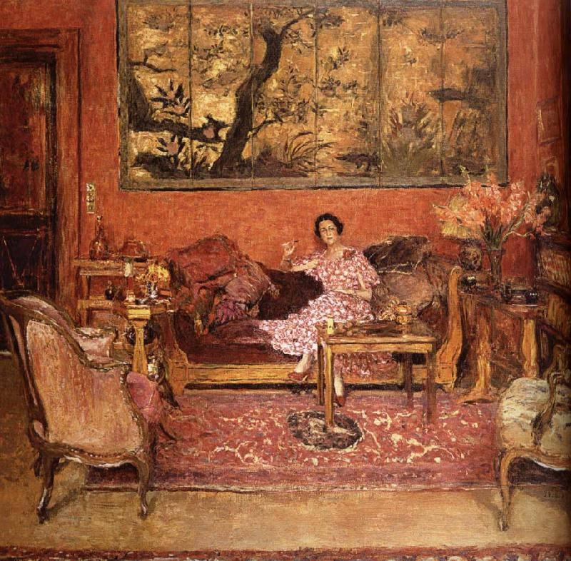 Edouard Vuillard Heng oakes curled madam China oil painting art